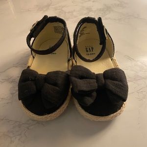 Baby bow espadrilles